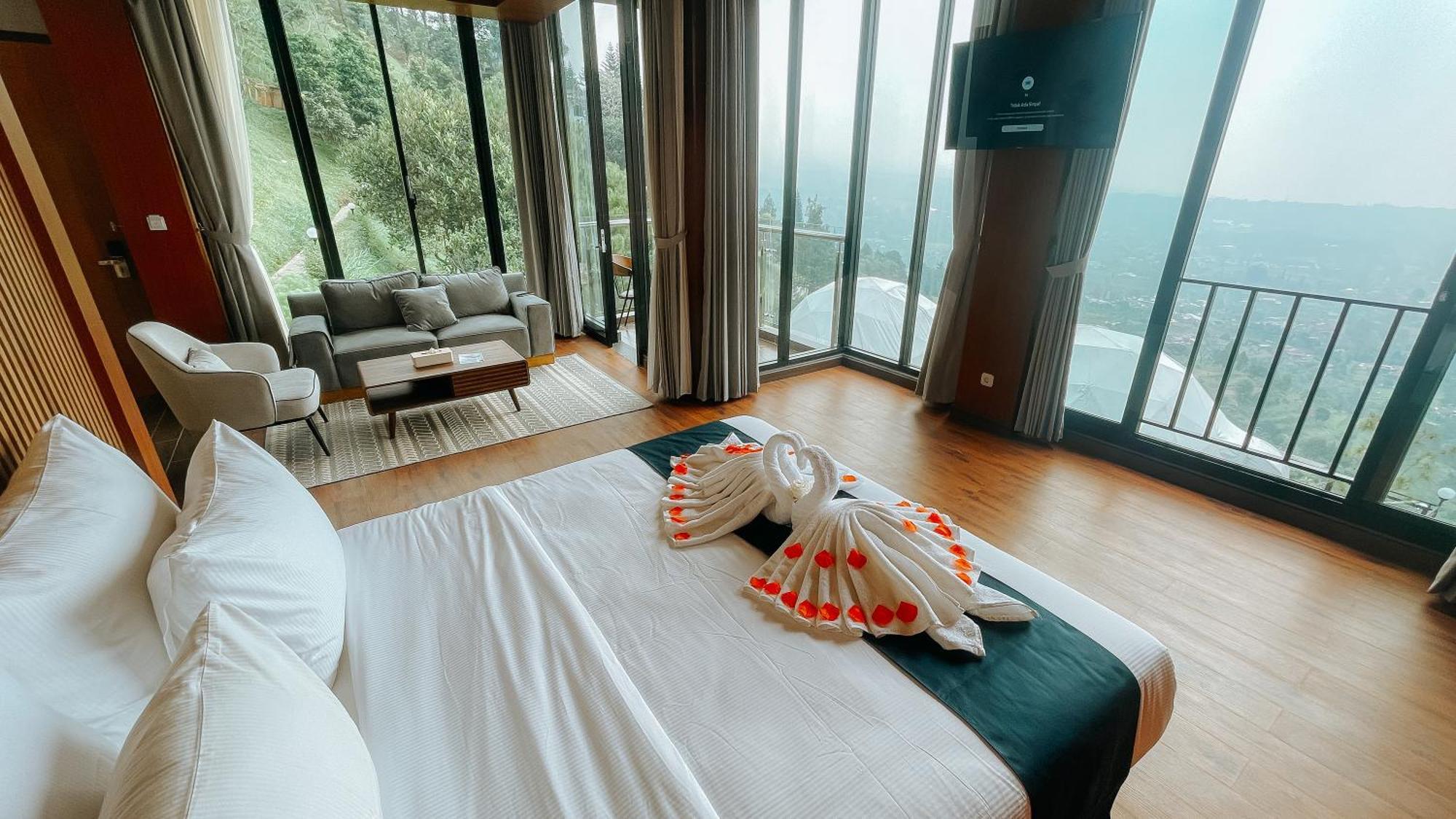 Damar Langit Resort Cisarua Bagian luar foto